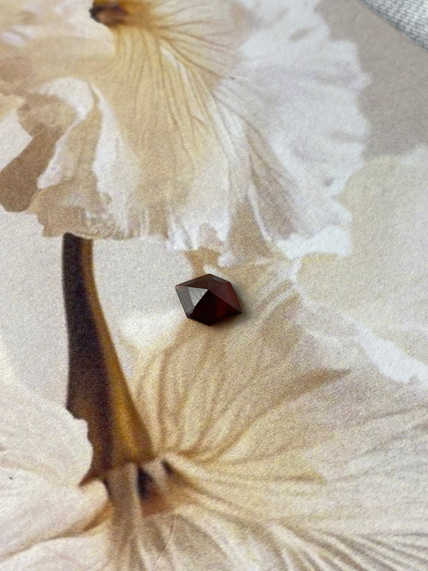 Shield Shape Garnet 6x8mm