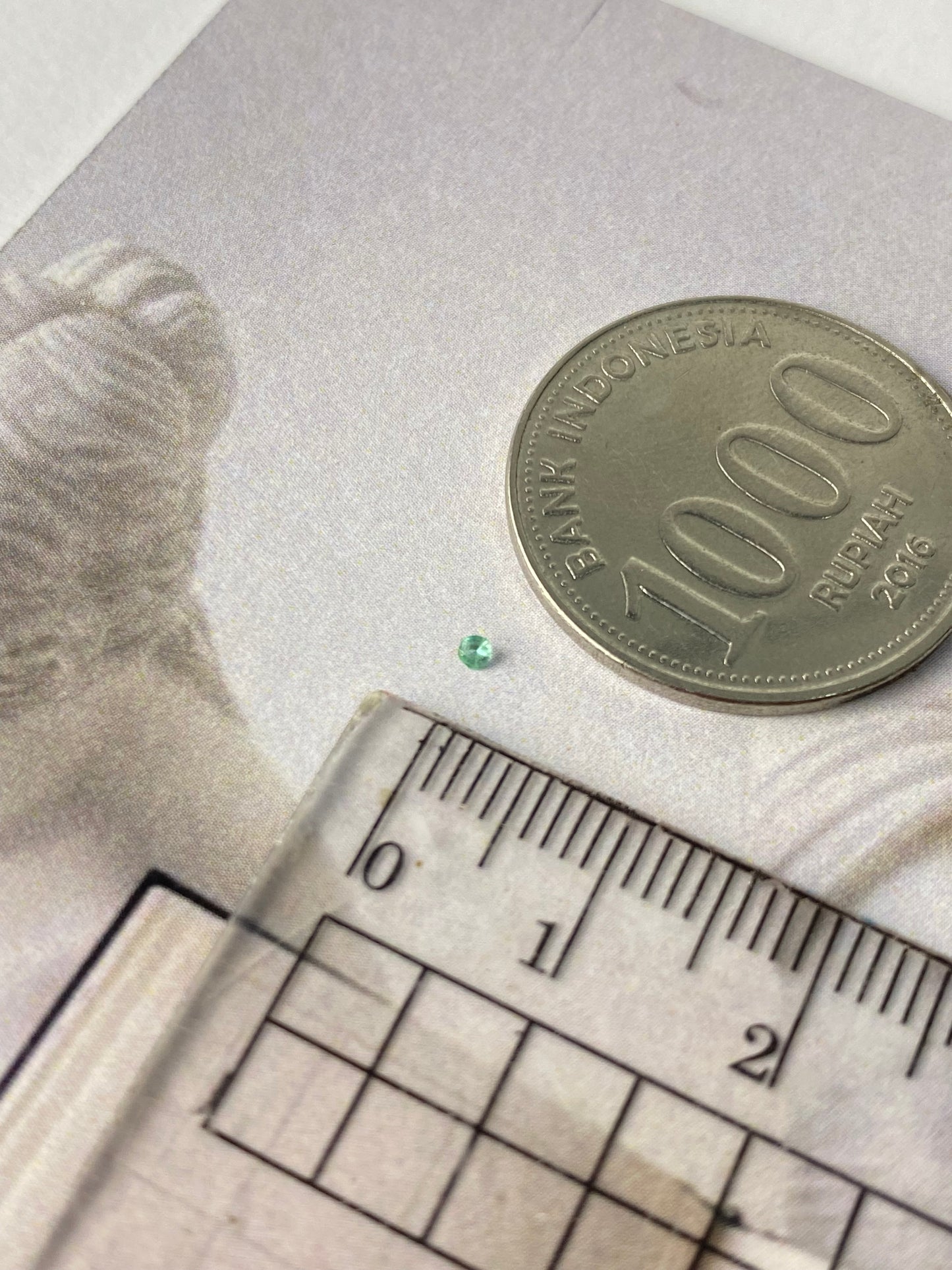Emerald Round  1,5mm