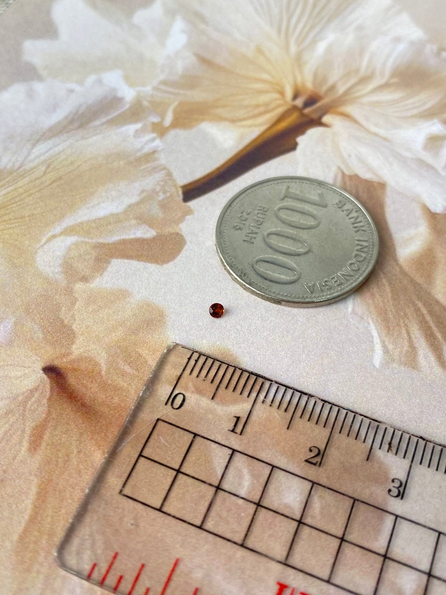Red Garnet Round 2mm