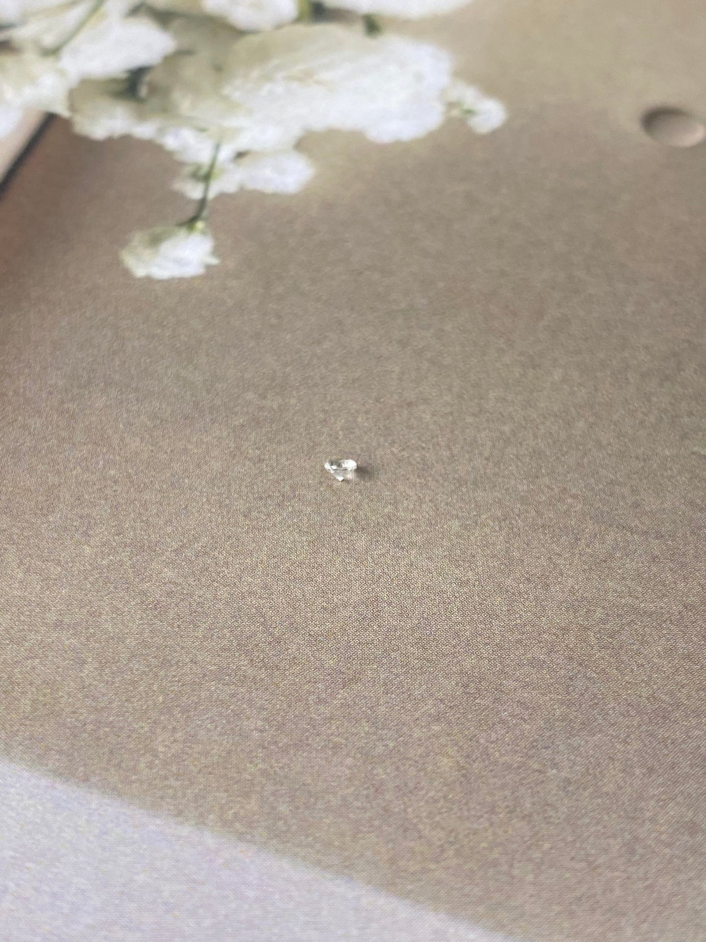 White Topaz Round 2mm