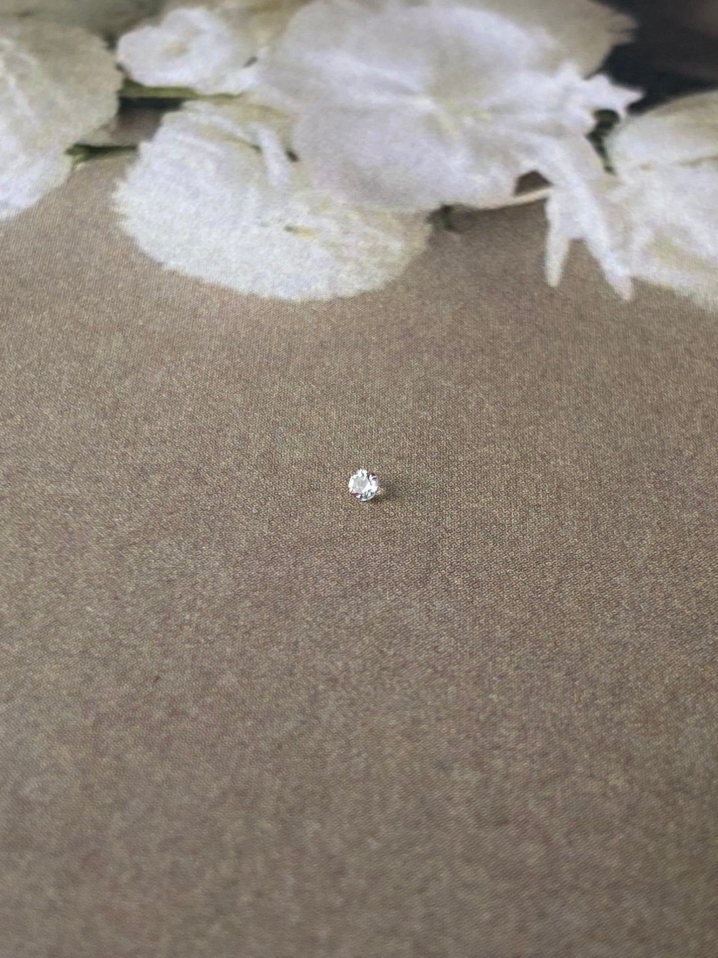 White Topaz Round 1,5mm