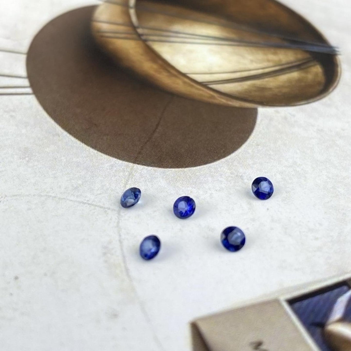 Blue Sapphire Round 2,5mm