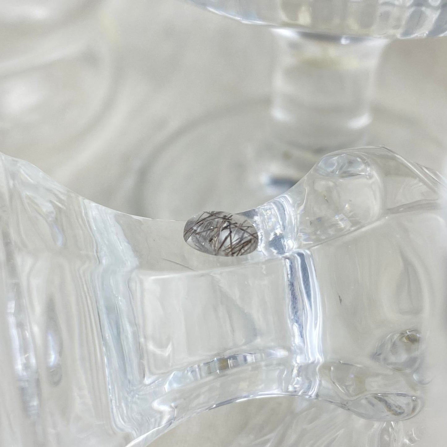 Rutilated Quartz Cabochon 7x5mm