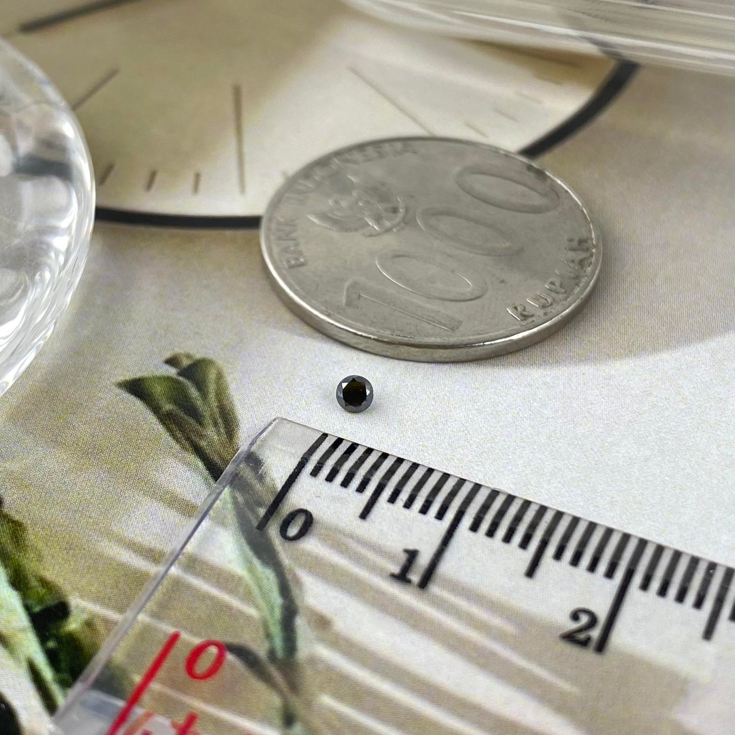 Black Diamond Round 2mm natural