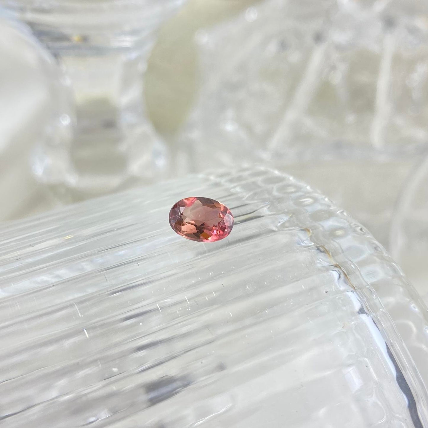 Dark Pink Tourmaline 7x5x3mm
