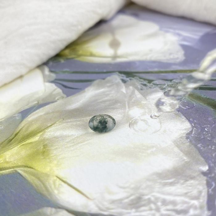 Moss Agate Oval 7x5mm