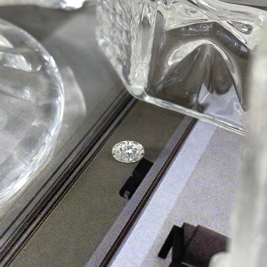 Moissanite Oval 0,5 ct 4x6 mm