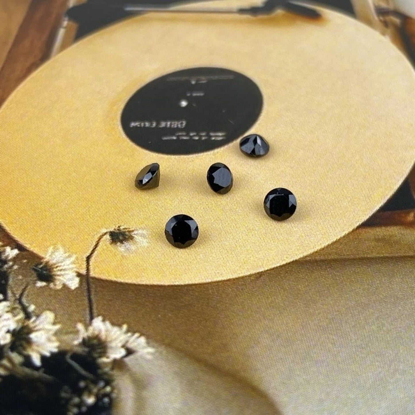 Black Onyx Round 3mm natural