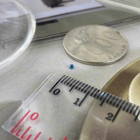 Blue Diamond Round 1,5mm natural