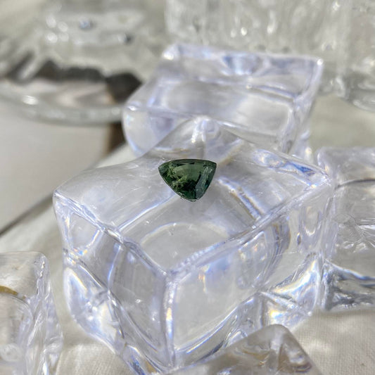 Teal Sapphire Trillion 8x6,2mm