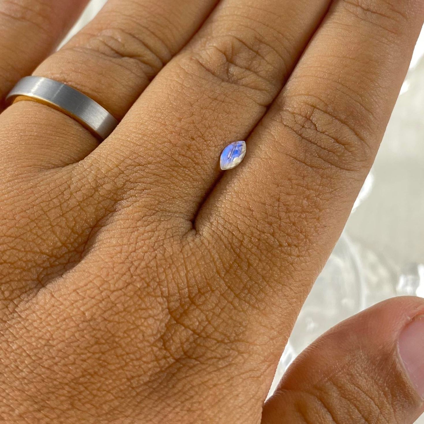 Moonstone Marquise 3x6 mm