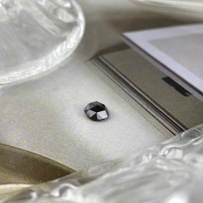 Black Diamond Round Rose Cut 4,5mm