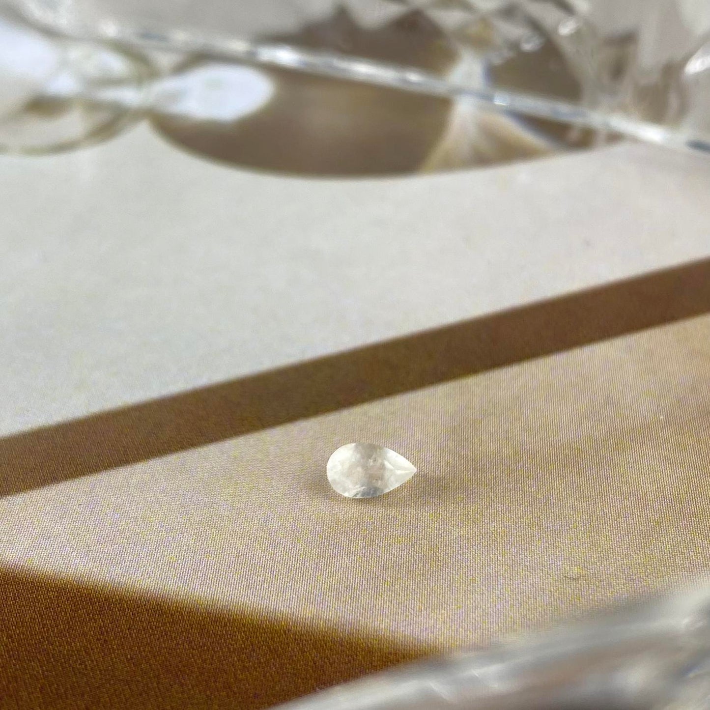 Moonstone Pear 3x5mm natural