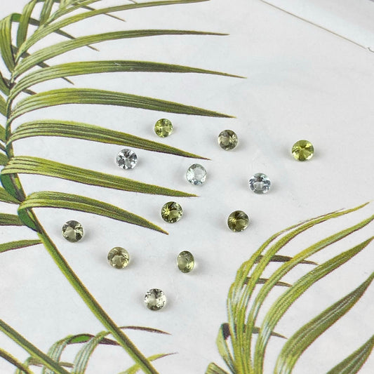 Green Tourmaline Round 4mm