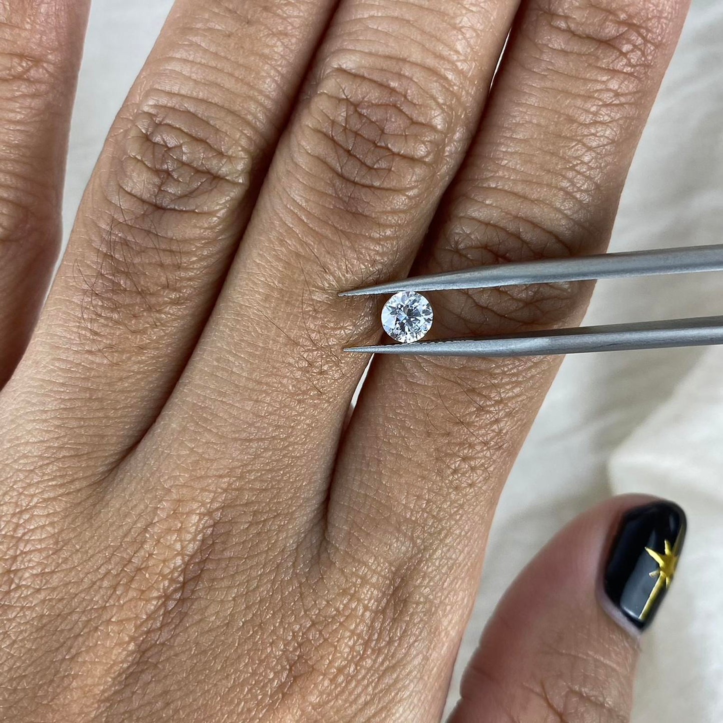 Natural White Diamond Round Brilliant 0,40ct 4,5mm