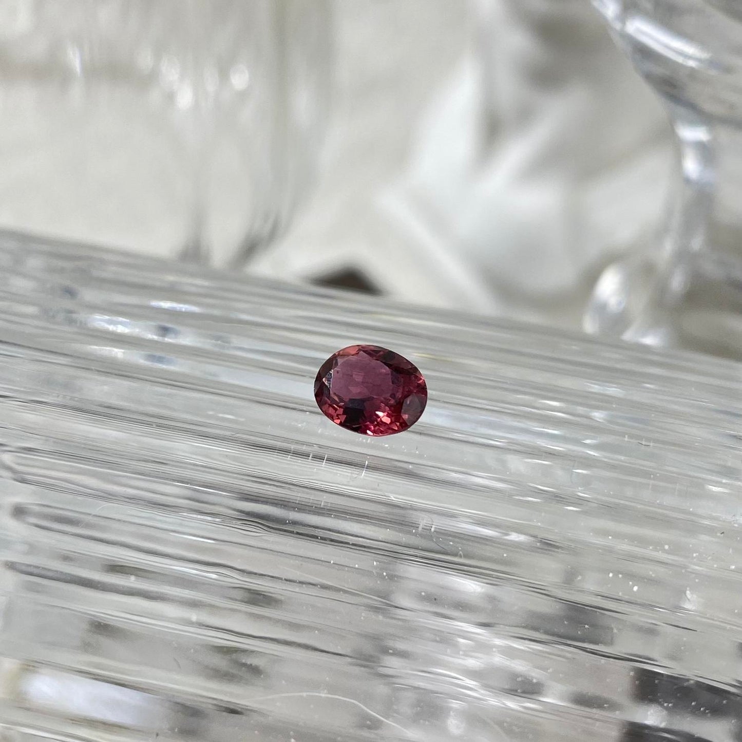 Reddish Tourmaline Oval 7x5x3mm