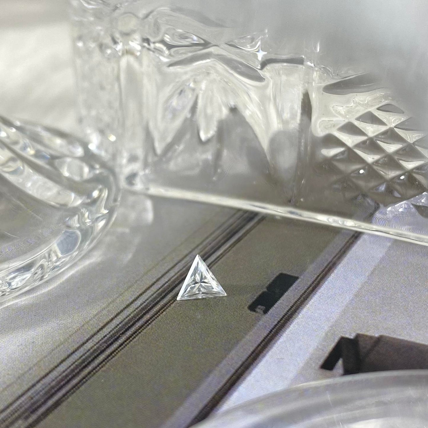 Moissanite Trillion 0,5 ct 5x5mm