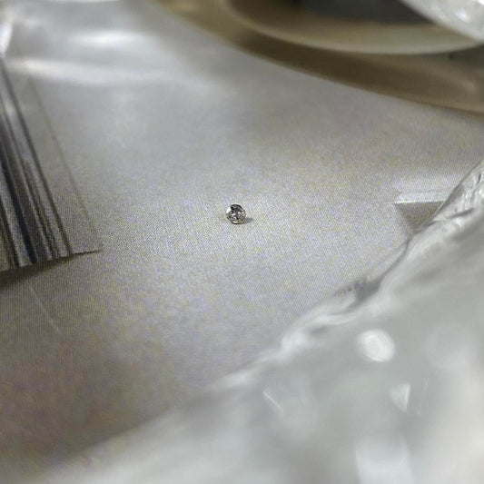 Salt Pepper Diamond Round 1,5mm