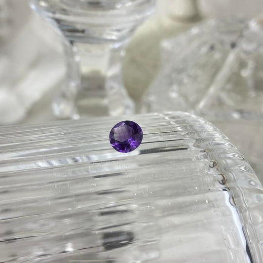 Dark Amethyst Round 6mm natural