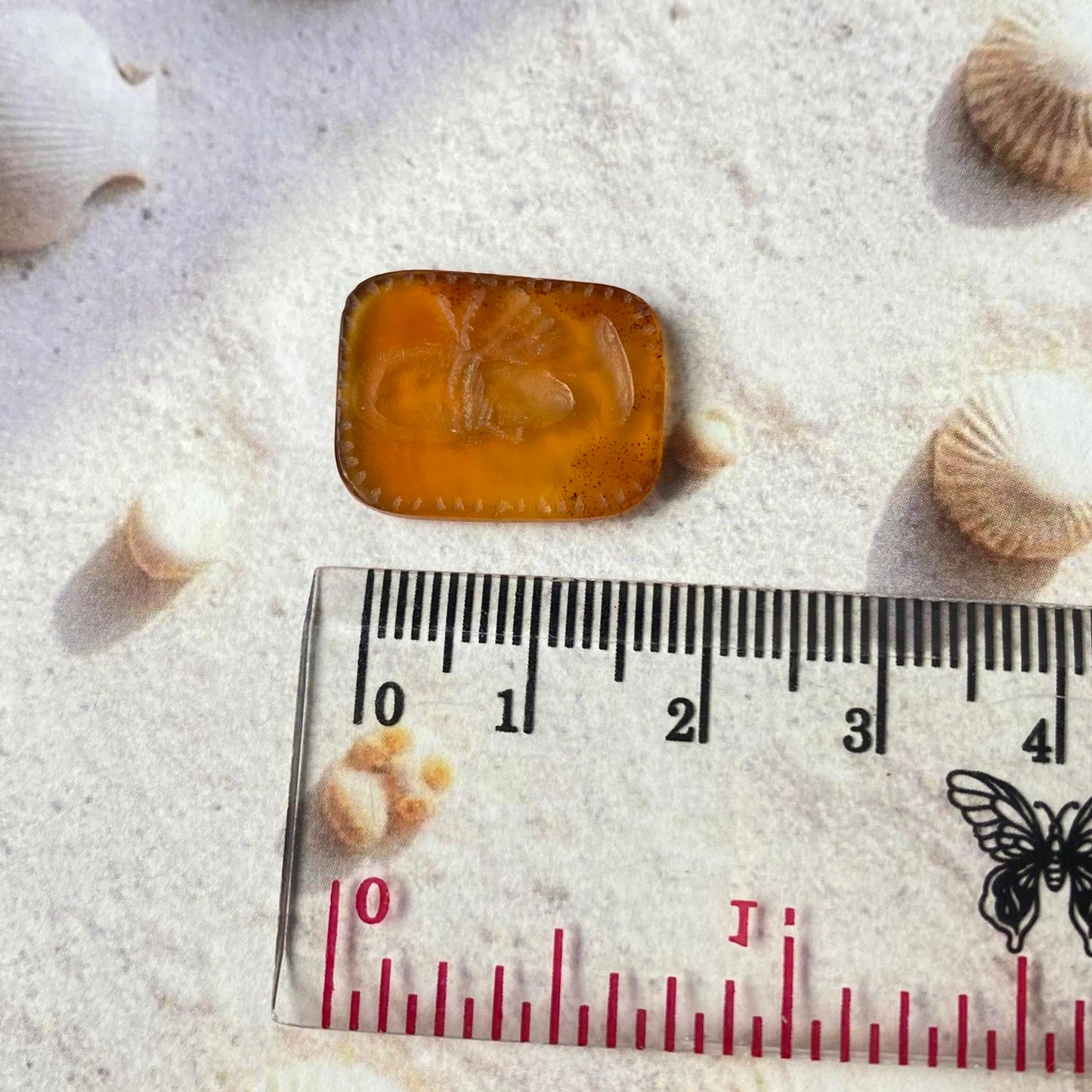 Gilgamesh Carnelian Intaglio 19,5x15