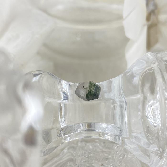 Moss Agate Hexagon 6x6x2,5mm