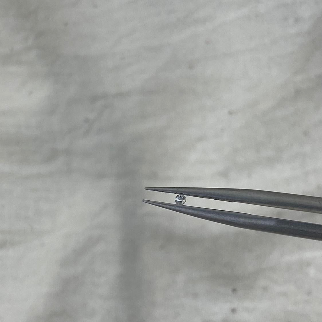 Natural White Diamond 0,0167 Carat 1,5mm