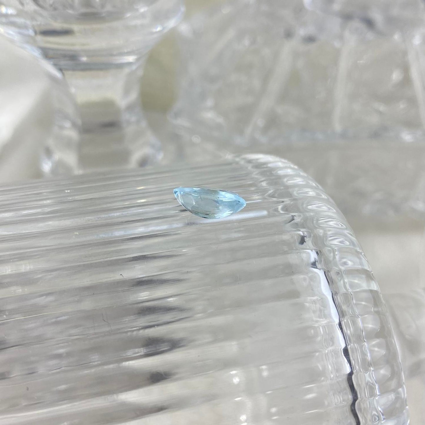 Blue Topaz Oval 1,6ct 9,7 x 5 x 3,7mm