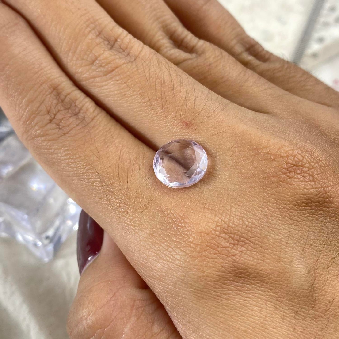 Pale Amethyst Round 10 mm
